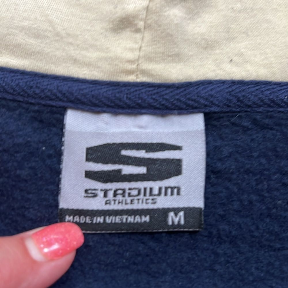 Notre Dame full zip hoodie▪️Stadium Athletics ▪️ medium - Picture 8 of 9